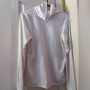 White XXL Polyester Spandex Top